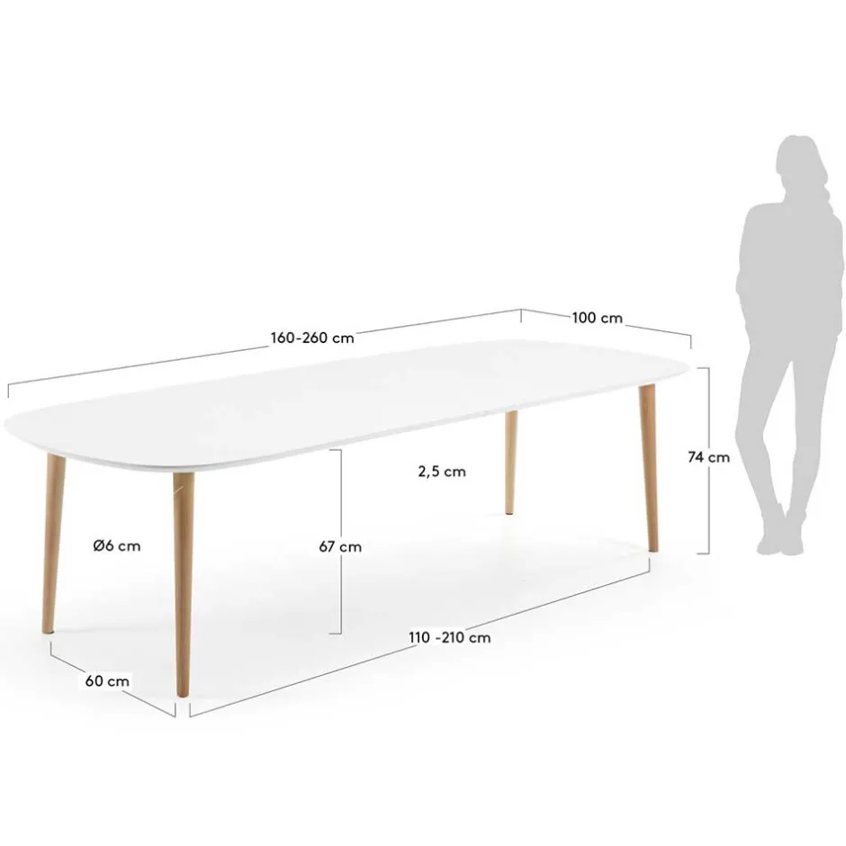 Pharao24 Esszimmertisch Exeta> Küchentisch|Ausziehtische