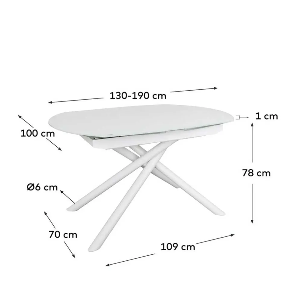 Pharao24 Esszimmertisch Fabijola> Küchentisch|Esstische
