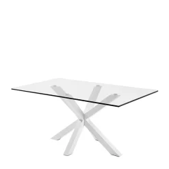 Pharao24 Esszimmertisch Lowell> Glastische