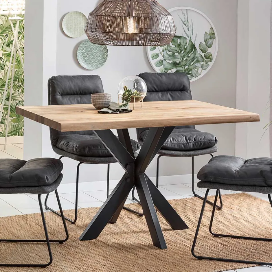 Pharao24 Esszimmertisch Teljan> Massivholzmöbel|Küchentisch