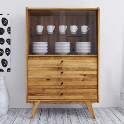 Pharao24 Esszimmervitrine Carilla> Stauraumvitrinen|Highboards