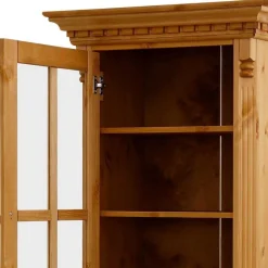 Wohnzimmervitrinen|Massivholz Schränke*Pharao24 Esszimmervitrine Meclavra