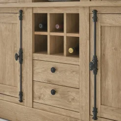 Büchervitrinen*Pharao24 Esszimmervitrinenschrank Jennva