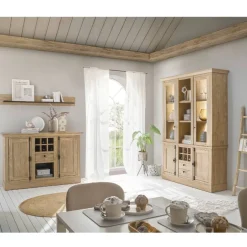 Büchervitrinen*Pharao24 Esszimmervitrinenschrank Jennva