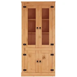 Pharao24 Esszimmervitrinenschrank Odangelo> Wohnzimmerschrank|Massivholz Schränke