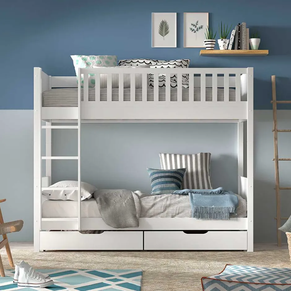 Pharao24 Etagen Hochbett Milarin> Massivholzbetten|Funktionsbetten