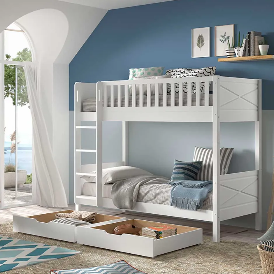 Pharao24 Etagen Hochbett Milarin> Massivholzbetten|Funktionsbetten