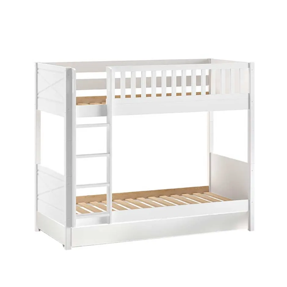 Einzelbetten|Funktionsbetten*Pharao24 Etagenbett mit 2 Liegeflächen Ella