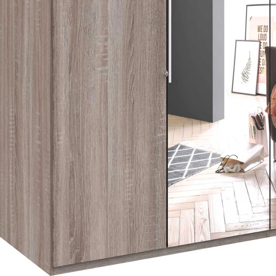 Jugendkleiderschrank*Pharao24 Falttüren Kleiderschrank Vasilio