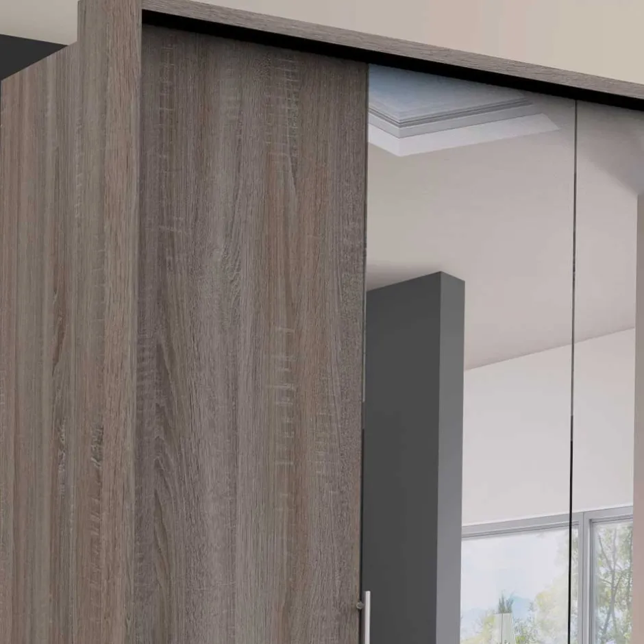 Jugendkleiderschrank*Pharao24 Falttüren Kleiderschrank Vasilio