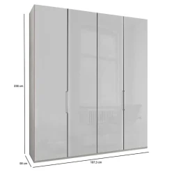 Kleiderschränke|Schlafzimmerschränke*Pharao24 Falttürenkleiderschrank Kandu