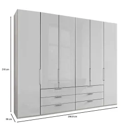 Kleiderschränke|Schlafzimmerschränke*Pharao24 Falttürenschrank Monchy