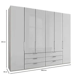 Kleiderschränke|Schlafzimmerschränke*Pharao24 Falttürenschrank Monchy