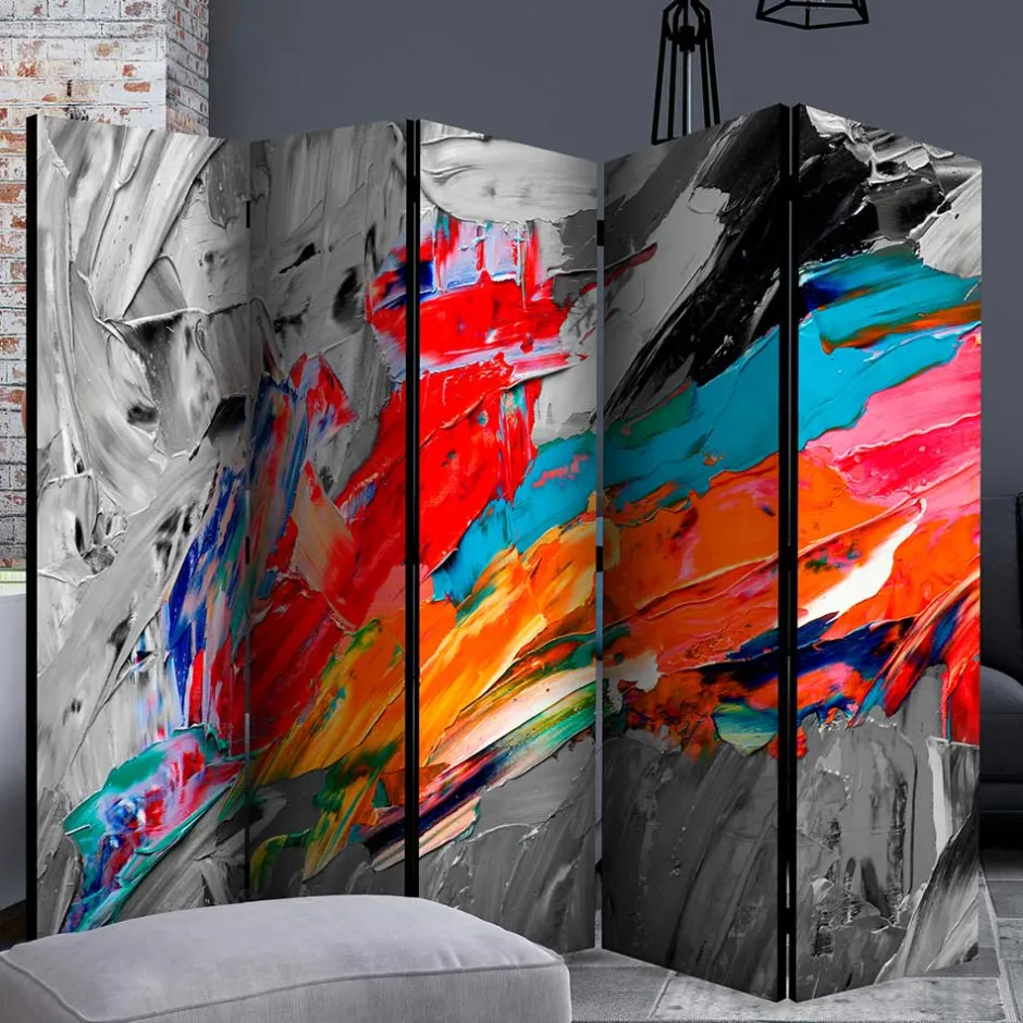 Paravents|Raumteiler*Pharao24 Farbige Trennwand Braccio