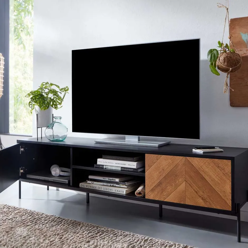 Pharao24 Fernsehboard Petrol> Fernsehkommoden