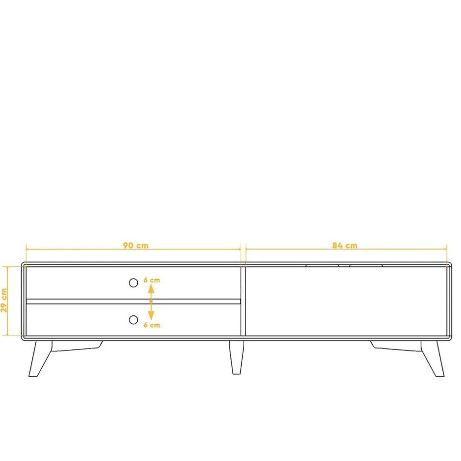 Pharao24 Fernsehboard Vedra> Massivholz Tv Möbel|Fernsehtische