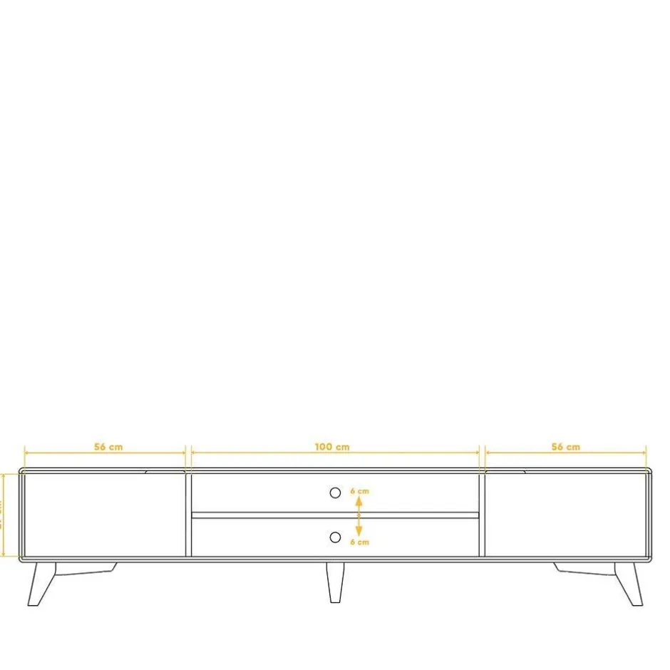 Massivholz Tv Möbel|Fernsehkommoden*Pharao24 Fernseher Lowboard Stenov