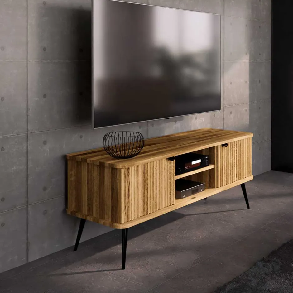 Massivholz Tv Möbel|Fernsehtische*Pharao24 Fernseher Schrank Clantica