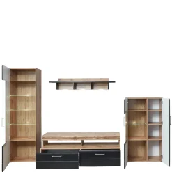 Wohnzimmerschrank|Wohnwand 350 Cm*Pharao24 Fernseher Schrankwand Beldar