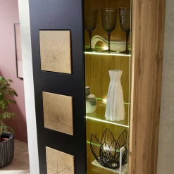 Wohnzimmerschrank|Wohnwand 350 Cm*Pharao24 Fernseher Schrankwand Beldar