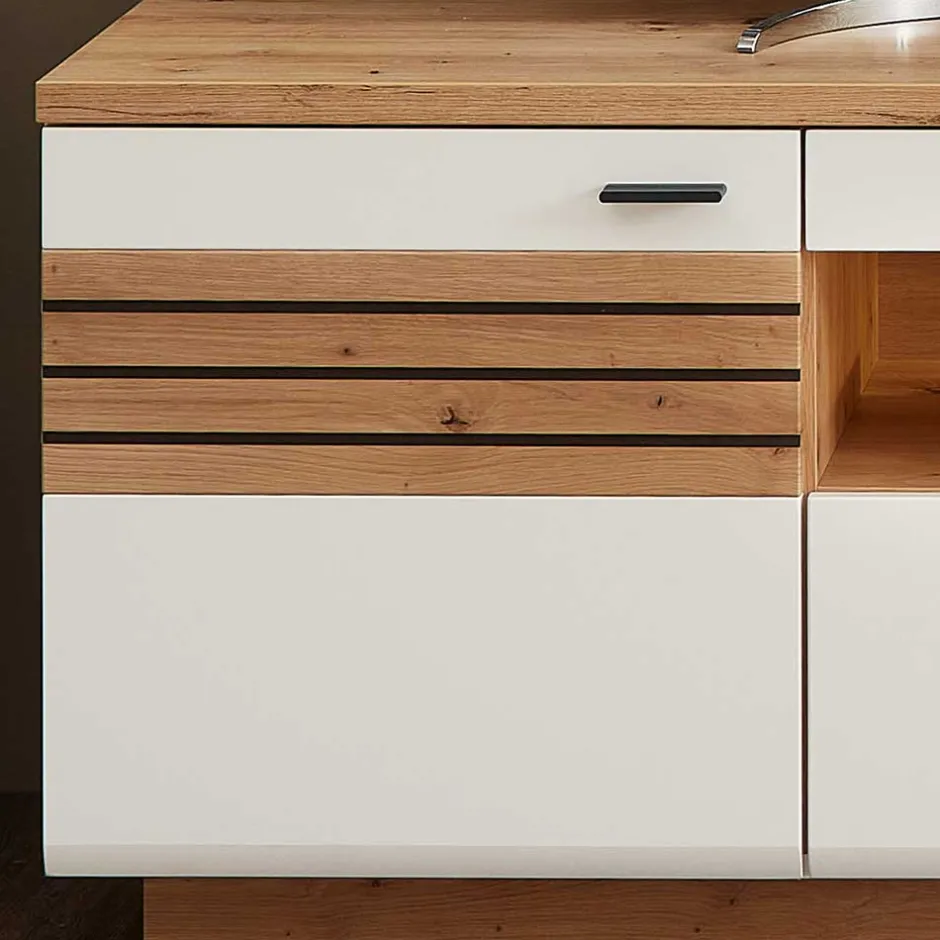 Wohnwand 250 Cm|Moderne Wohnwände*Pharao24 Fernseher Schrankwand Luzie