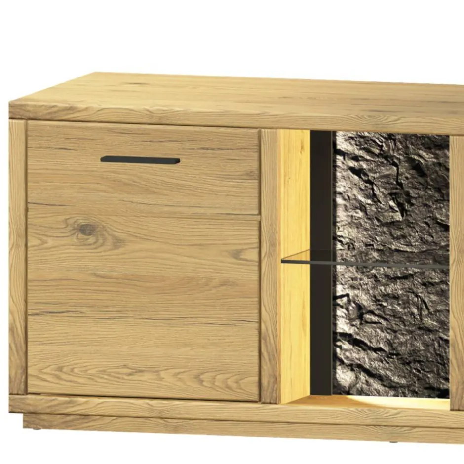 Pharao24 Fernseher Schrankwand Ostoro> Wohnwand 250 Cm|Moderne Wohnwände