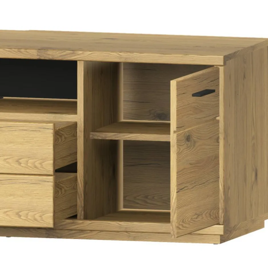 Pharao24 Fernseher Schrankwand Ostoro> Wohnwand 250 Cm|Moderne Wohnwände