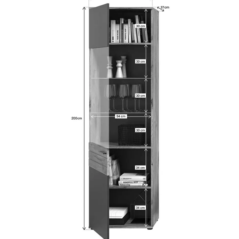 Wohnwand 300 Cm|Moderne Wohnwände*Pharao24 Fernseher Schrankwand Plestna