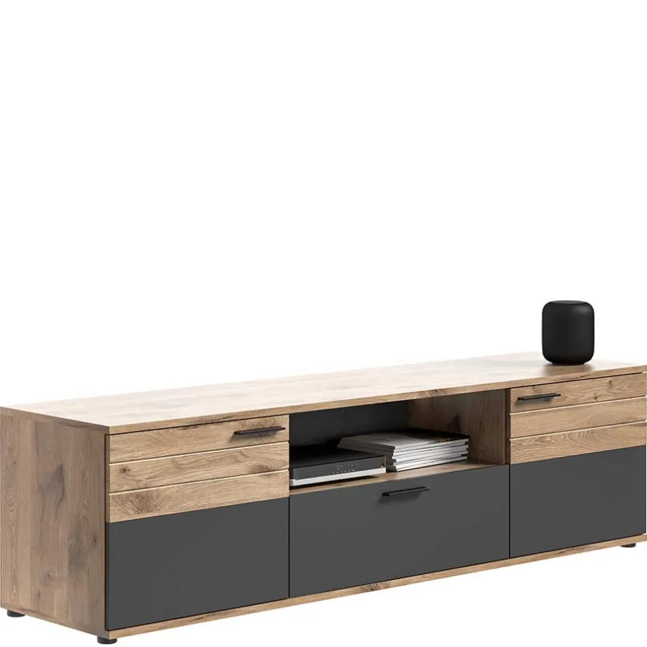 Wohnwand 300 Cm|Moderne Wohnwände*Pharao24 Fernseher Schrankwand Plestna