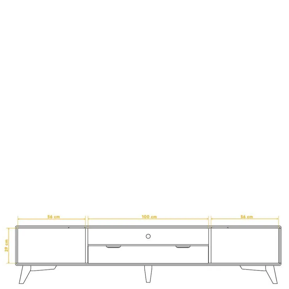 Pharao24 Fernseher Unterschrank Stenov> Fernsehkommoden|Massivholz Tv Möbel