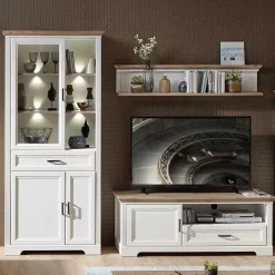 Pharao24 Fernseherwand Vronata> Wohnwand 250 Cm