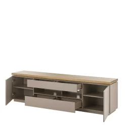 Massivholz Tv Möbel|Fernsehtische*Pharao24 Fernsehlowboard Balteas