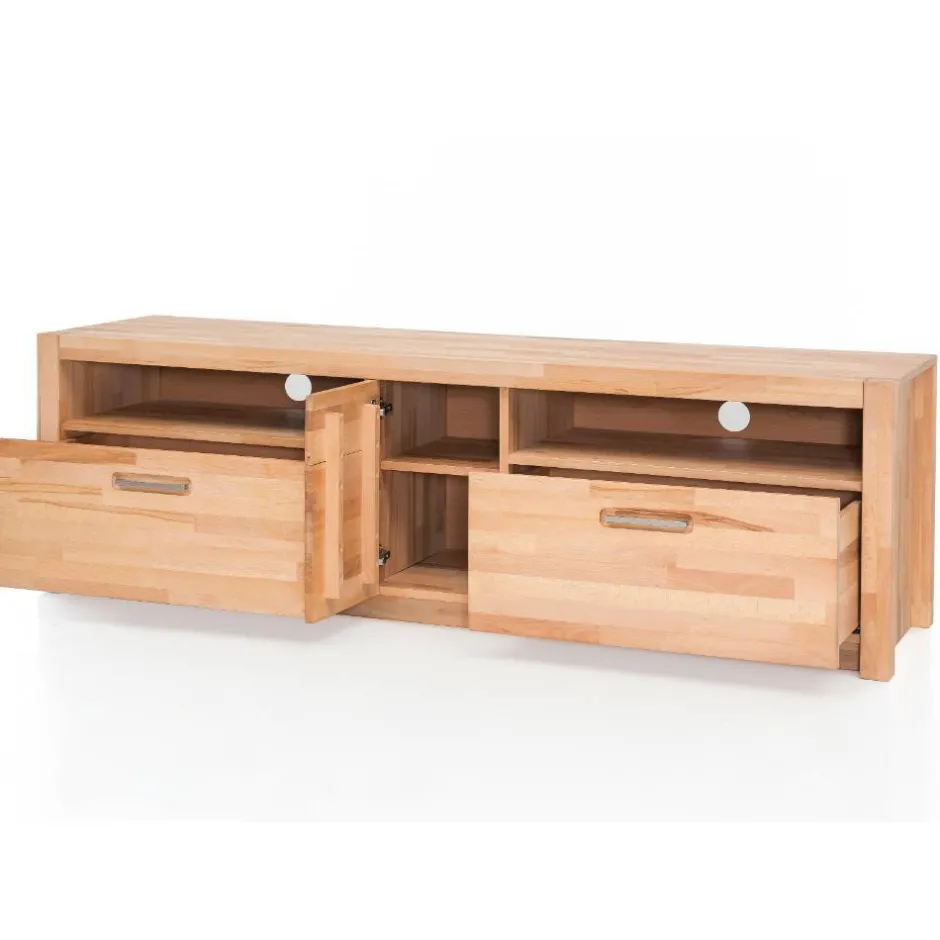 Pharao24 Fernsehlowboard Jameson> Massivholz Tv Möbel