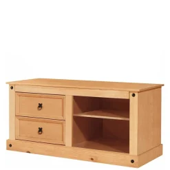 Massivholz Tv Möbel*Pharao24 Fernsehlowboard Nadezdan