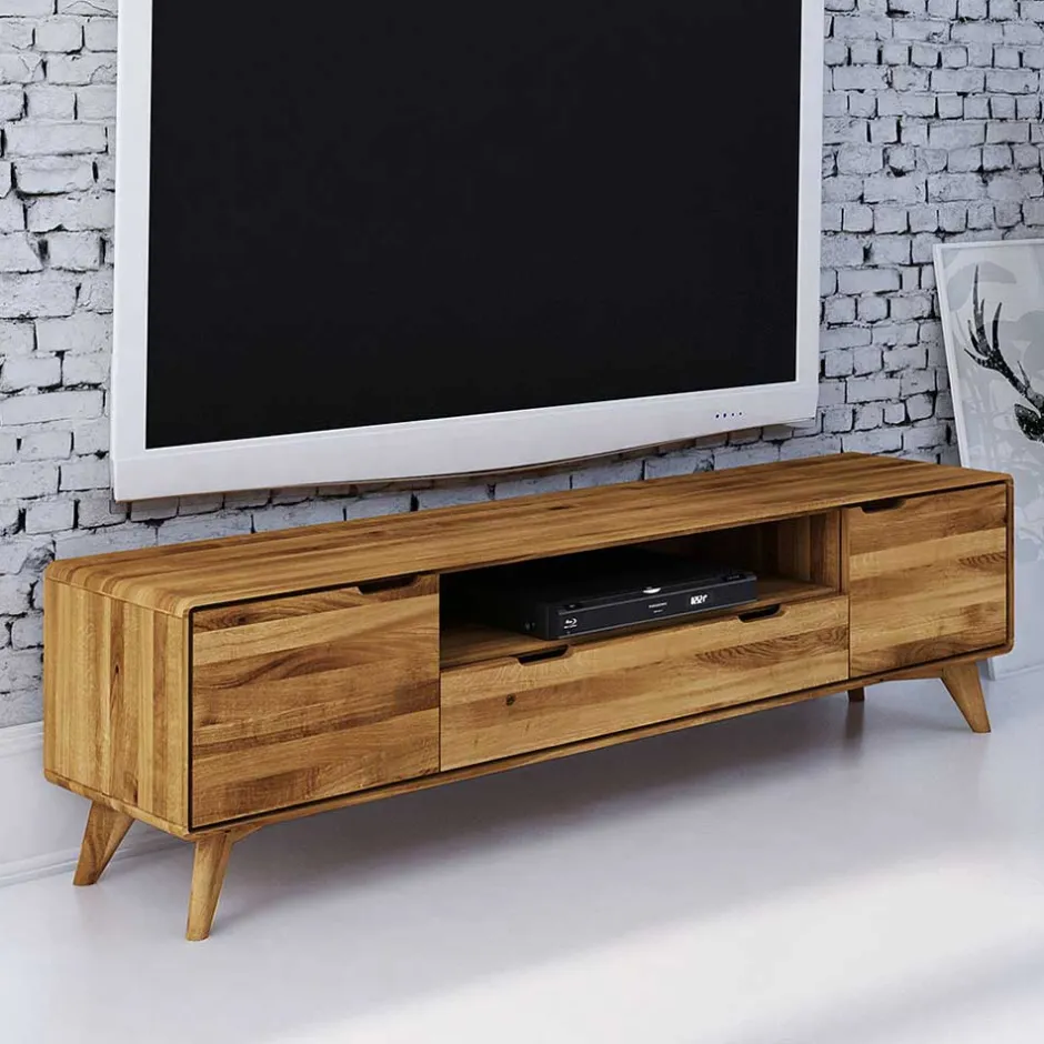 Fernsehkommoden|Massivholz Tv Möbel*Pharao24 Fernsehlowboard Vinial