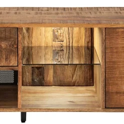 Fernsehkommoden|Massivholz Tv Möbel*Pharao24 Fernsehunterschrank Exeta