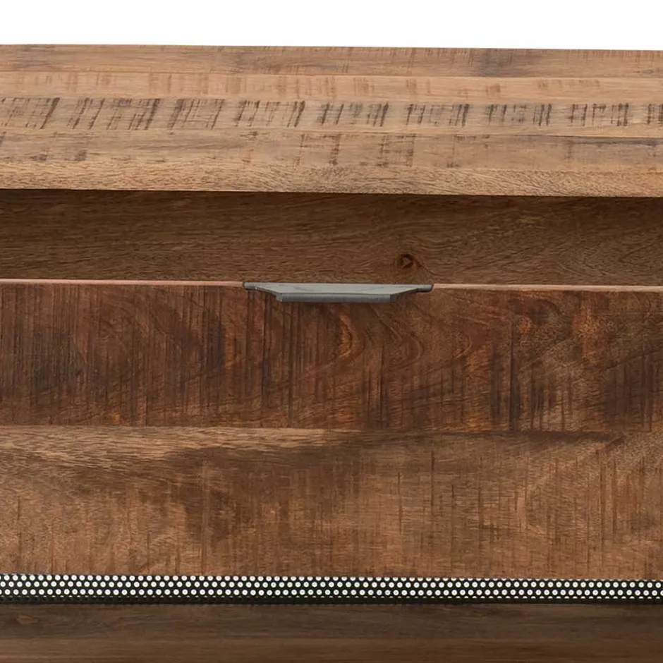 Fernsehkommoden|Massivholz Tv Möbel*Pharao24 Fernsehunterschrank Exeta