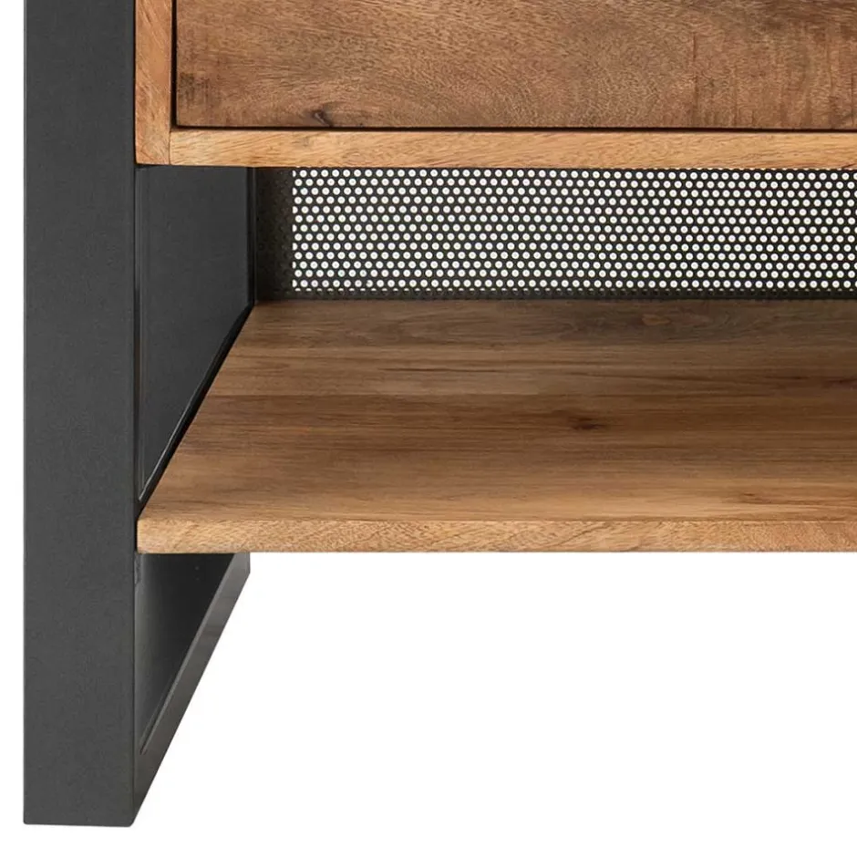 Fernsehkommoden|Massivholz Tv Möbel*Pharao24 Fernsehunterschrank Exeta