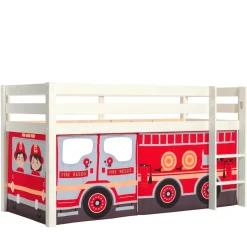 Pharao24 Feuerwehr Hochbett Kinder Uwida>Kinder Kinderbetten|Kinderhochbetten
