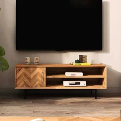 Pharao24 Flachstrecke Wohnzimmer Yalley> Massivholz Tv Möbel