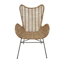 Wohnzimmer Sessel*Pharao24 Flechtsessel Opium