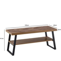 Garderobenbänke*Pharao24 Flurbank Zimena