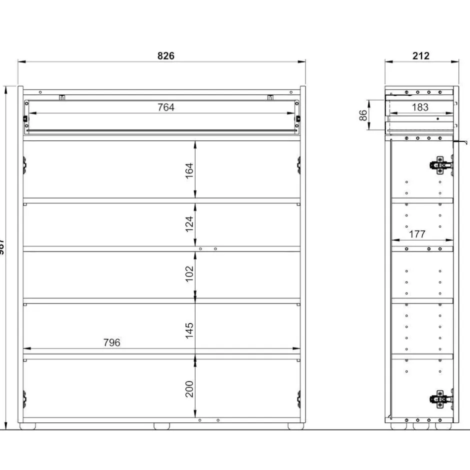 Garderobensets*Pharao24 Flurgarderobe Lastania