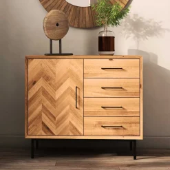 Pharao24 Flurkommode 80 cm hoch Yalley> Flurkommoden