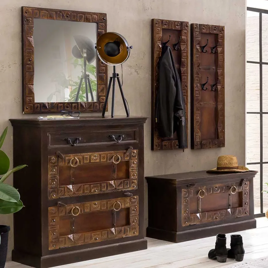 Pharao24 Flurmöbel Set Mysore> Garderobensets