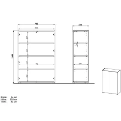 Pharao24 Flurmöbelset Flakes><noscript><img width=