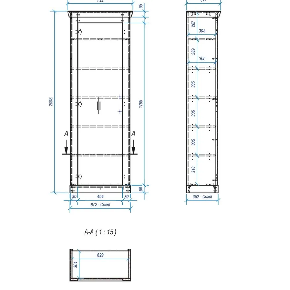 Dielenschränke*Pharao24 Flurschrank Flurencina
