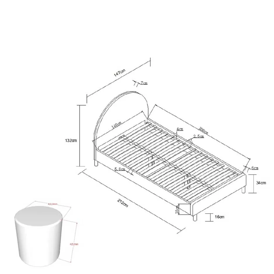 Polsterbetten*Pharao24 Franzoesisches Bett Vanotti