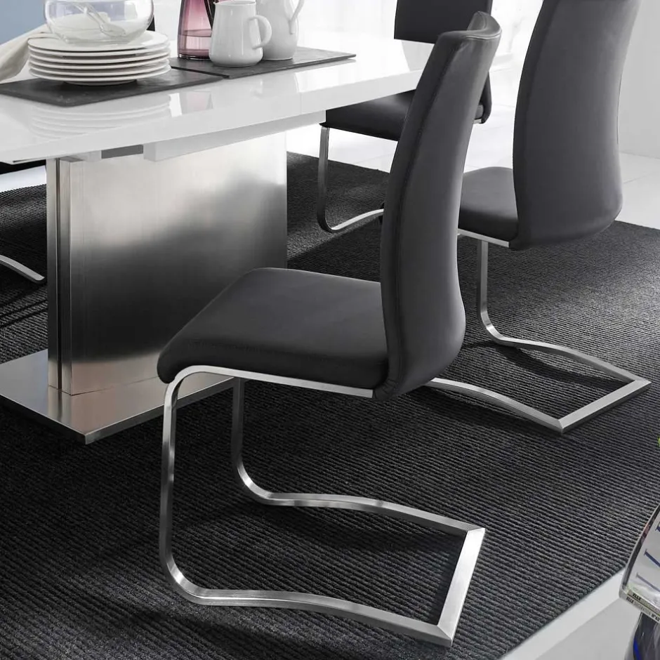 Pharao24 Freischwinger Leregan> Polsterstühle|Lederstühle