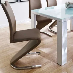 Küchenstühle|Esszimmerstühle*Pharao24 Freischwingerstuhl Emonila